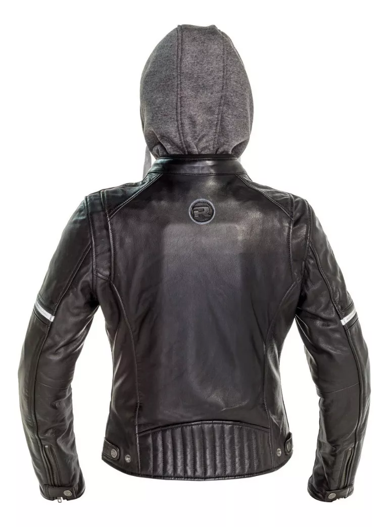 CHAQUETA PARA MOTO RICHA CUERO TOULON 2 LADY BLACK - 2