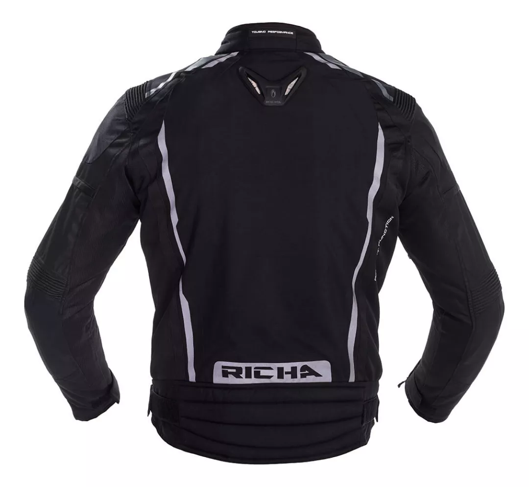 CHAQUETA PARA MOTO RICHA AIRSTREAM 2 BLACK - 2