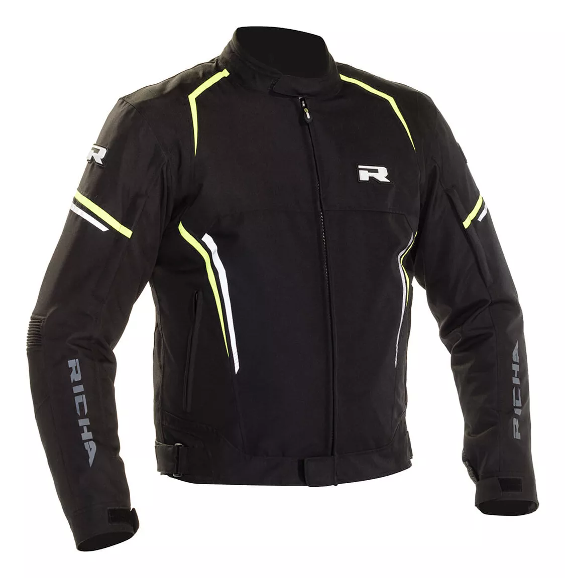 CHAQUETA PARA MOTO RICHA GOTHAM 2 FLUOR YELLOW - 1