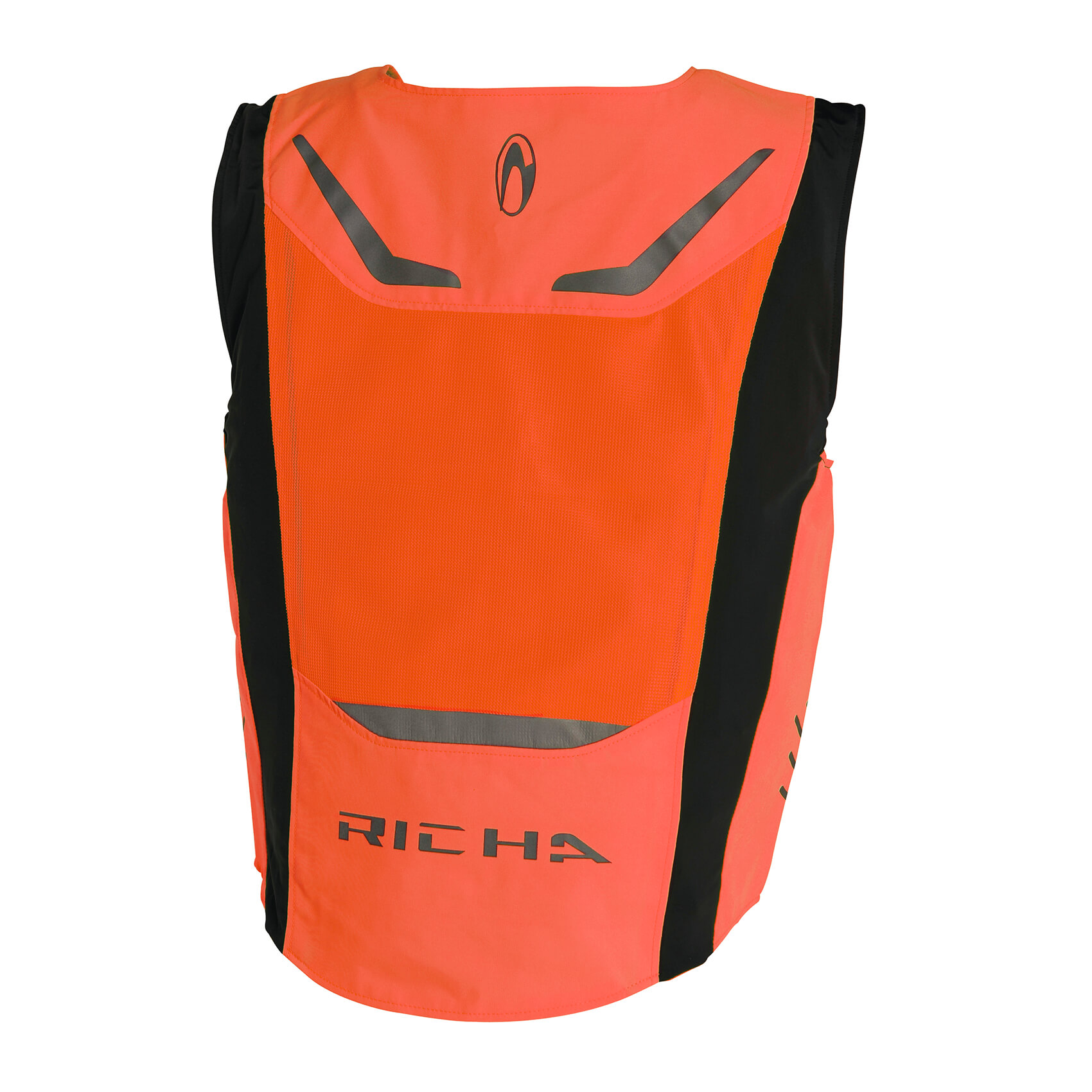 CHAQUETA PARA MOTO RICHA SEGURIDAD MESH NARANJA - 2