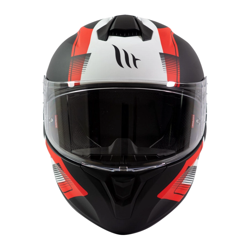 CASCO DE MOTO MT FF106 TARGO IVY D5 ROJO MATE - 4