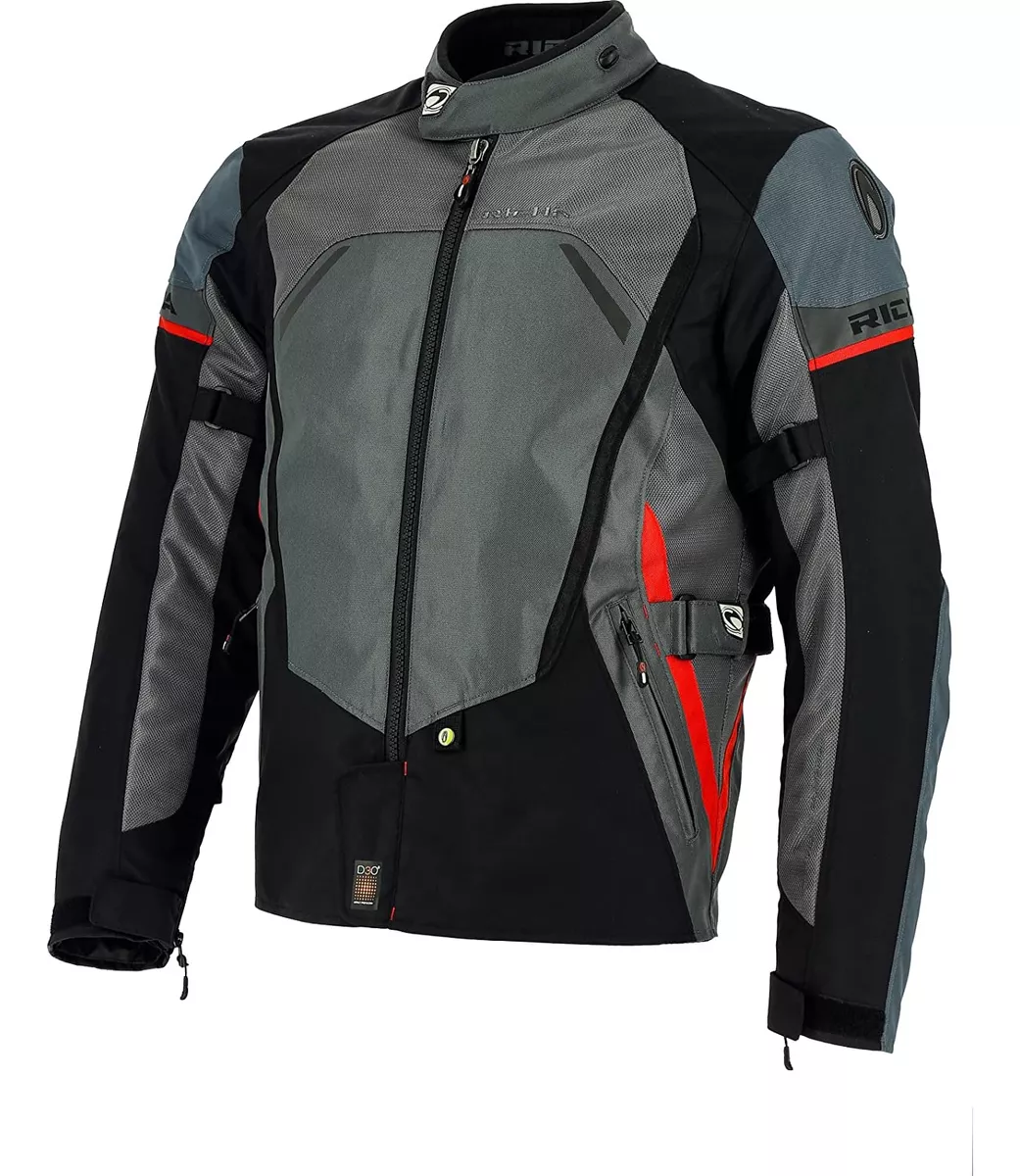 CHAQUETA PARA MOTO RICHA SCIROCCO TITANIUM - 1