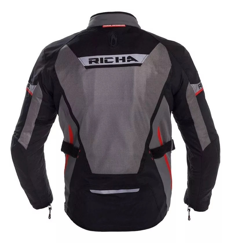 CHAQUETA PARA MOTO RICHA SCIROCCO TITANIUM - 2