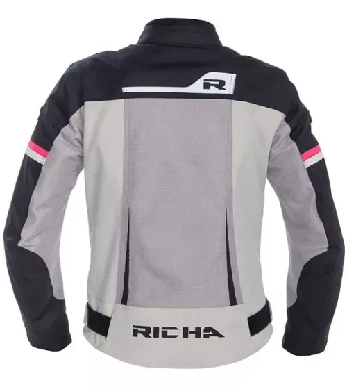 CHAQUETA PARA MOTO RICHA LENA 2 MESH PINK - 2