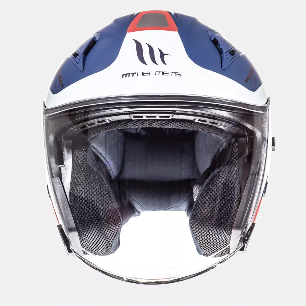 CASCO DE MOTO MT AVENUE SV CROSSROAD AZUL/BLANCO/ROJO - 2