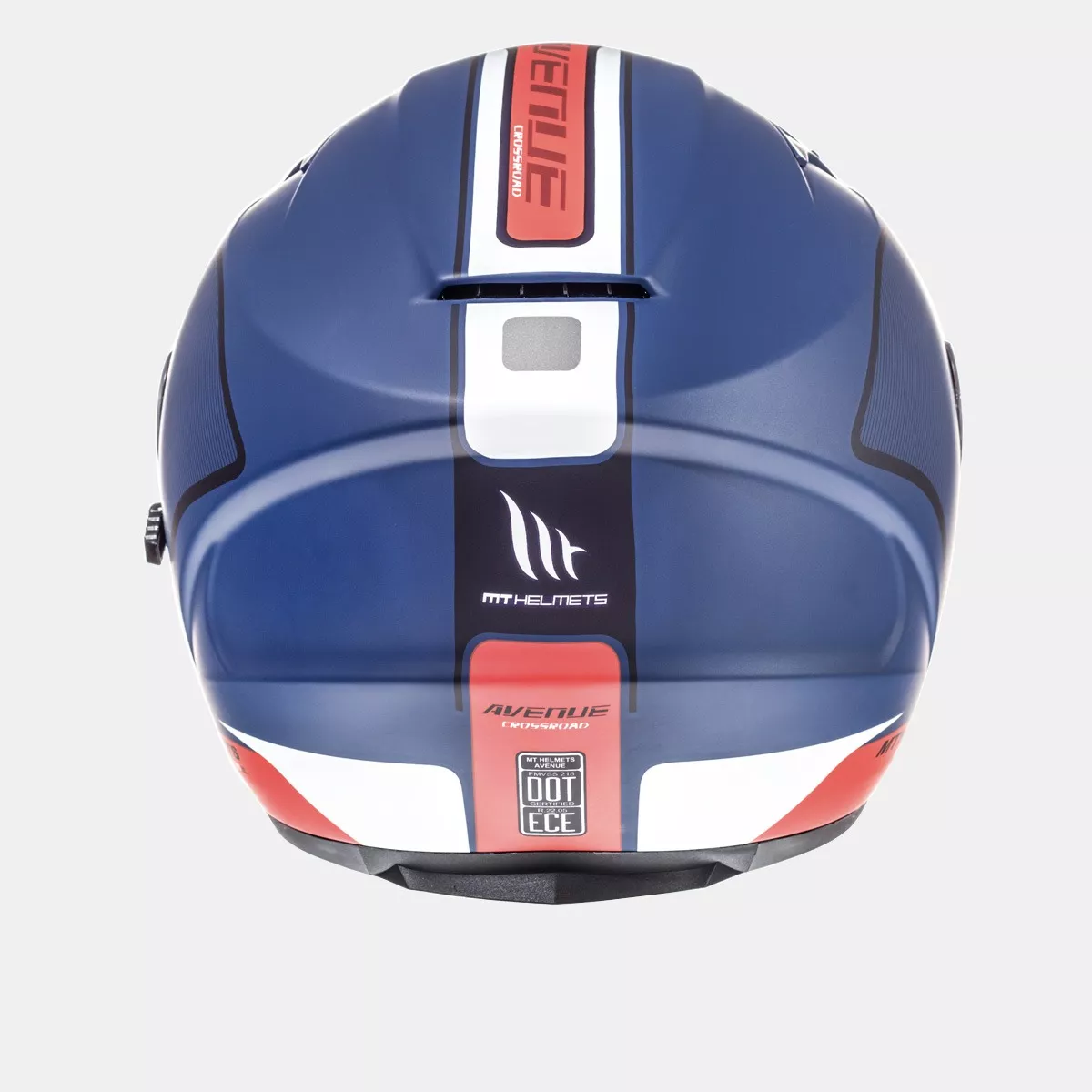CASCO DE MOTO MT AVENUE SV CROSSROAD AZUL/BLANCO/ROJO - 4
