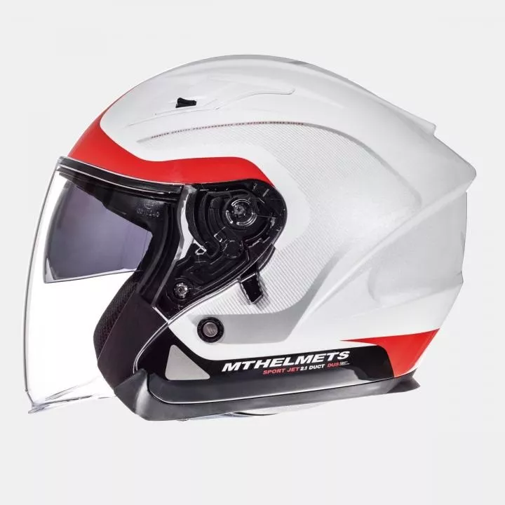 CASCO DE MOTO MT AVENUE SV CROSSROAD BLANCO/ROJO/NEGRO - 2