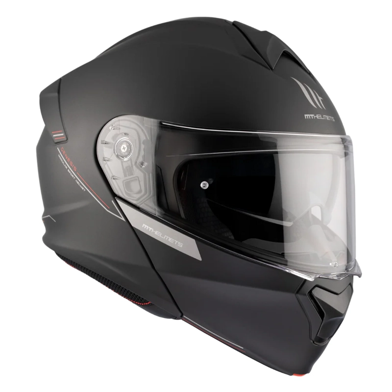 CASCO PARA MOTO MT FU935SV GENESIS SV SOLID A1 NEGRO MATE - 1