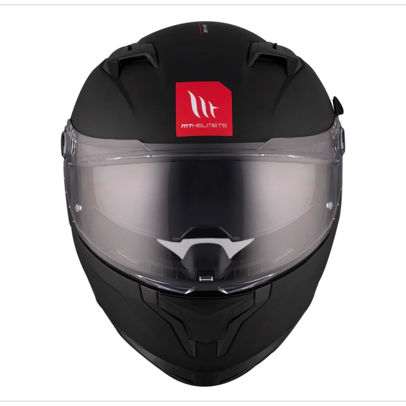 CASCO PARA MOTO MT FF128SV BRAKER SV SOLID A1 NEGRO MATE - 2