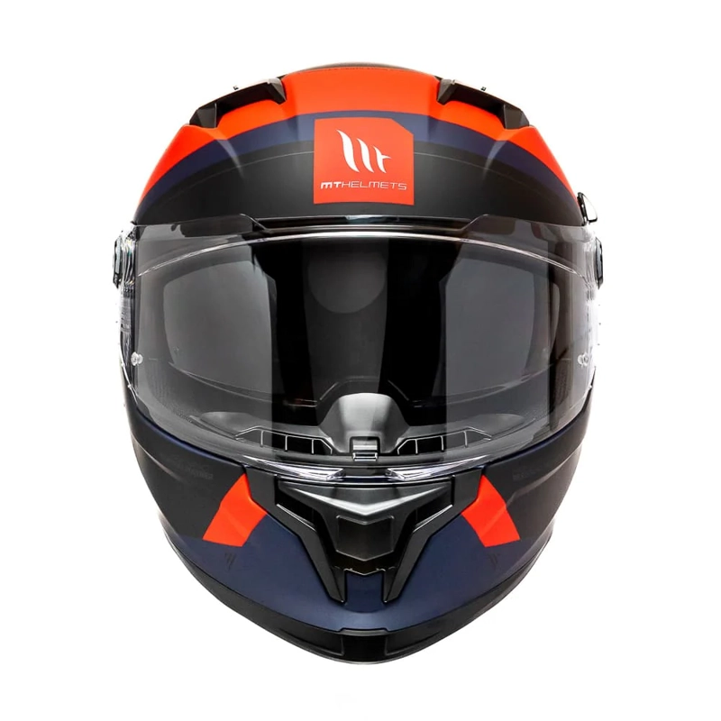 CASCO PARA MOTO MT FF128SV BRAKER SV LAB E5 ROJO MATE - 2