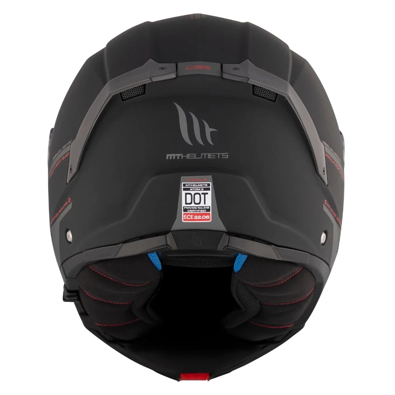 CASCO MT FU404SV ATOM 2 SV SOLID A1 NEGRO MATE S + PINLOCK - 5