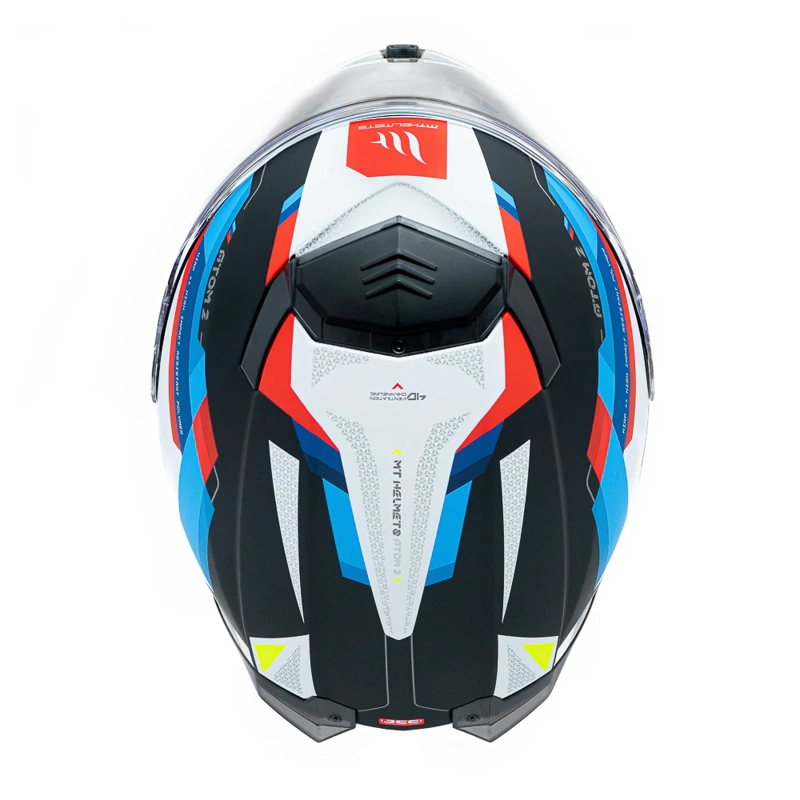 CASCO PARA MOTO  MT FU404SV ATOM 2 SV BAST A1 NEGRO MATE + PINLOCK - 7