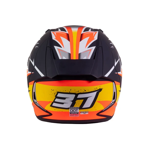 CASCO PARA MOTO MT FF110B REVENGE 2 S ACOSTA A37 MATE - 4