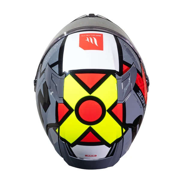 CASCO PARA MOTO MT FF110B REVENGE 2 S LIGHT C2 PERLA BRILLO - 5