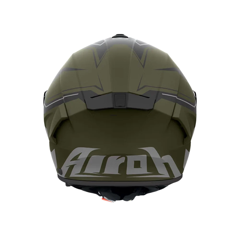 CASCO PARA MOTO AIROH SPARK 2 DART MILITAR VERDE MATE - 4