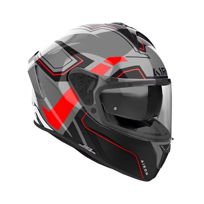 CASCO PARA MOTO AIROH SPARK 2 DART ROJO BRILLO - 2