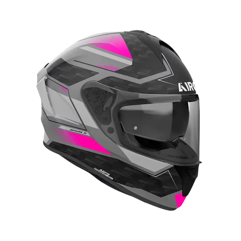 CASCO PARA MOTO AIROH SPARK 2 ZENITH ROSADO MATE - 2