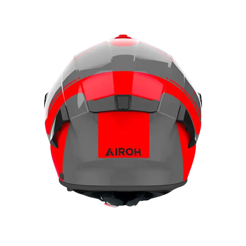 CASCO PARA MOTO AIROH SPARK 2 CHRONO NARANJO BRILLO - 4