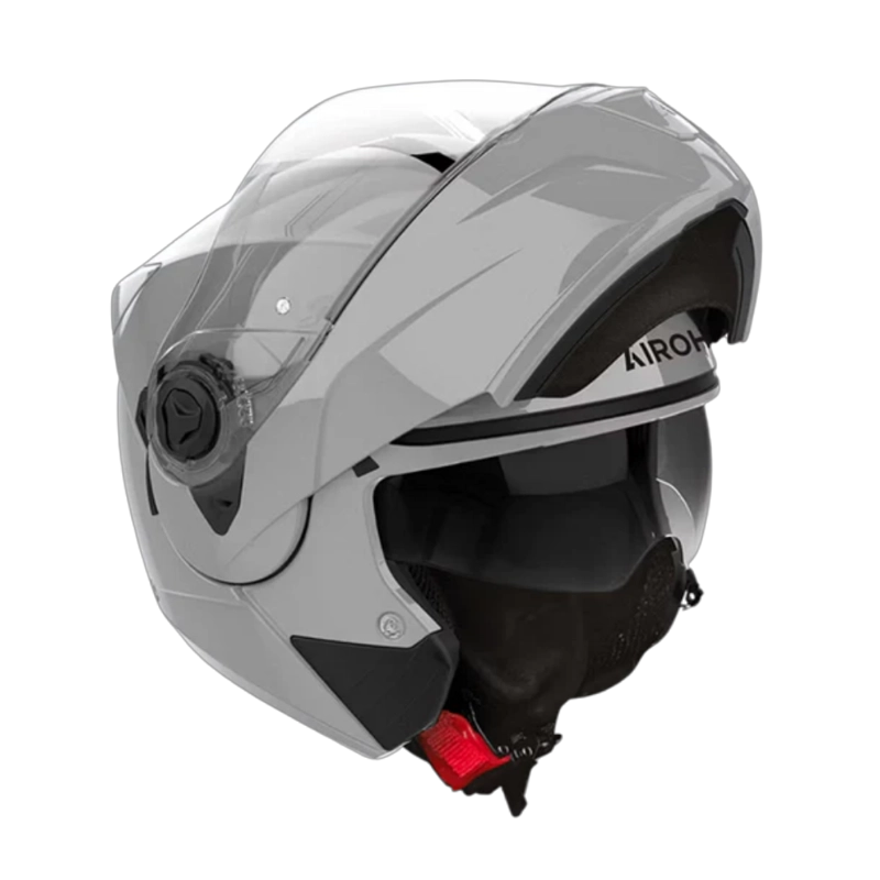 CASCO PARA MOTO AIROH SPECKTRE CEMENT GRIS BRILLO - 4