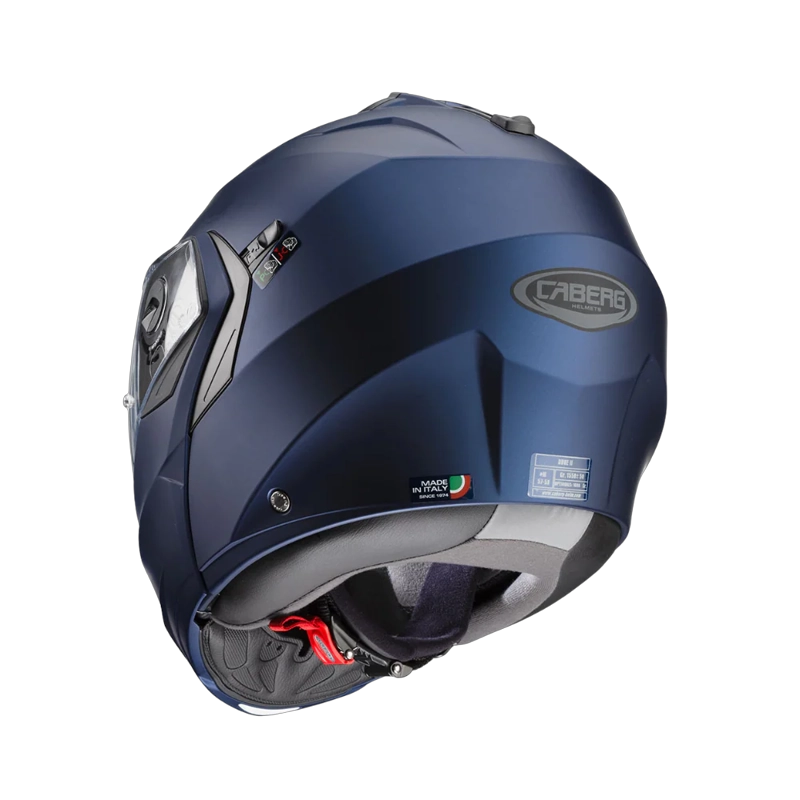 CASCO PARA MOTO CABERG DUKE X MATT BLUE YAMA - 3