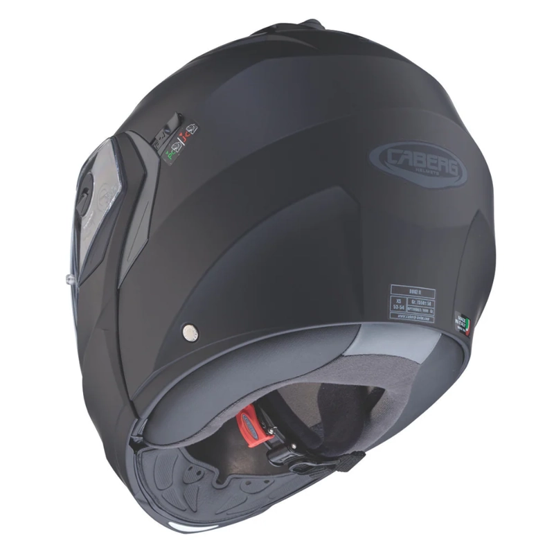 CASCO PARA MOTO CABERG DUKE X BLACK MATT - 4