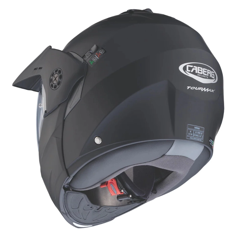 CASCO PARA MOTO CABERG TOURMAX X BLACK MATT - 4