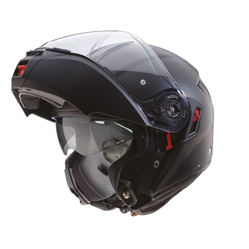 CASCO PARA MOTO CABERG LEVO X MATT BLACK - 2