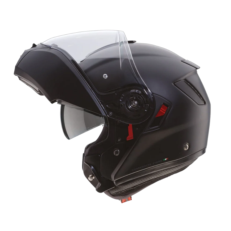 CASCO PARA MOTO CABERG LEVO X MATT BLACK - 4