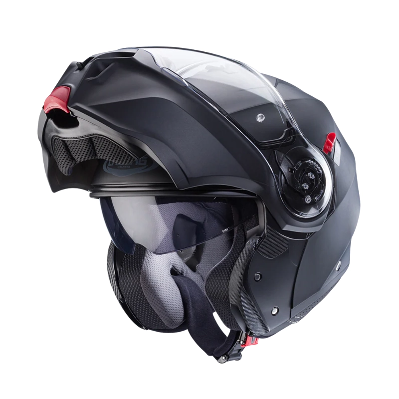 CASCO PARA MOTO CABERG DUKE EVO MATT BLACK - 4