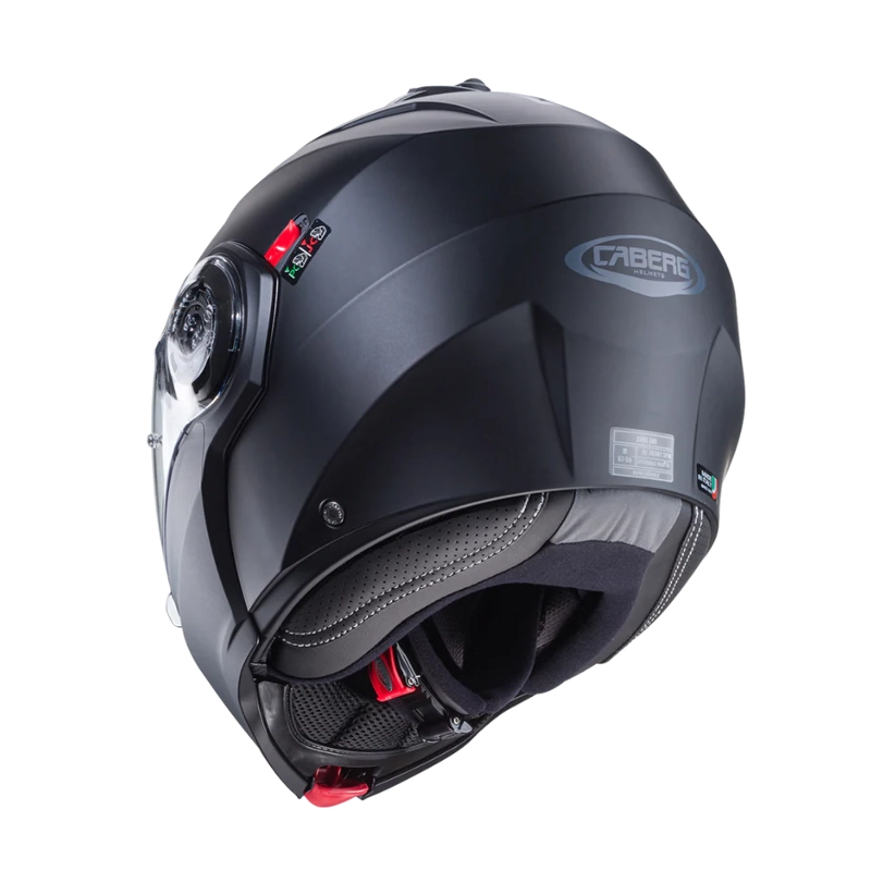 CASCO PARA MOTO CABERG DUKE EVO MATT BLACK - 5