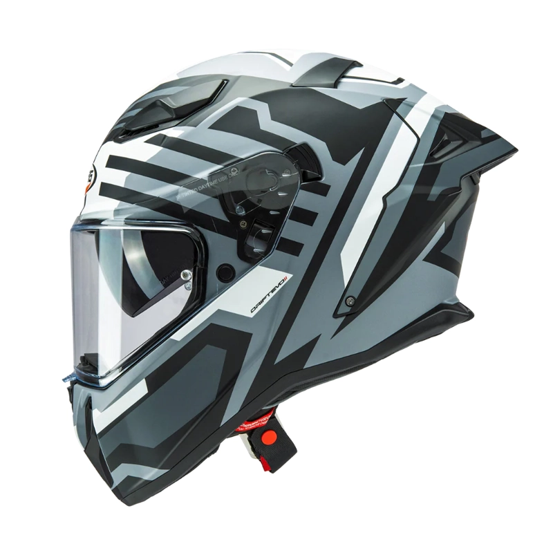 CASCO PARA MOTO CABERG DRIFT EVO II HORIZON MATT GREY/BLACK/WHITE - 2