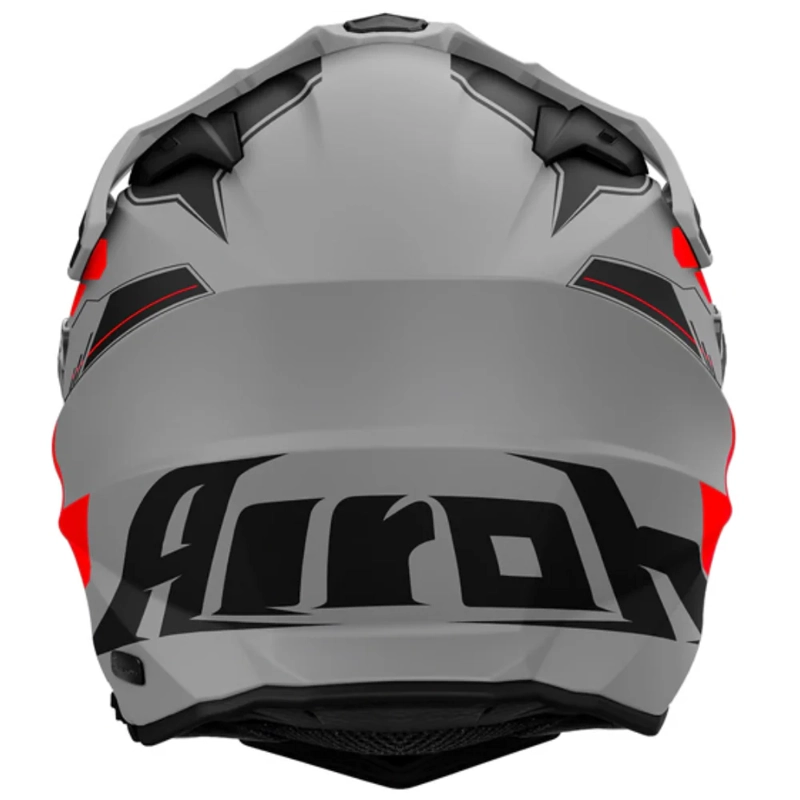 CASCO PARA MOTO AIROH COMMANDER 2 REVEAL ROJO FLUOR MATE - 3