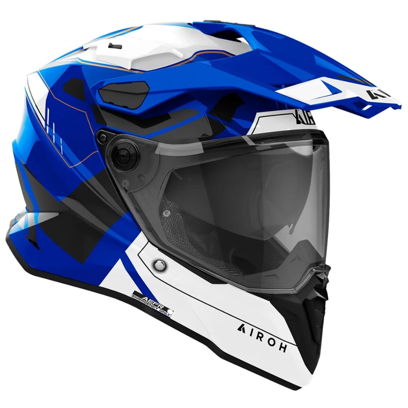 CASCO PARA MOTO AIROH COMMANDER 2 REVEAL AZUL BRILLO - 2