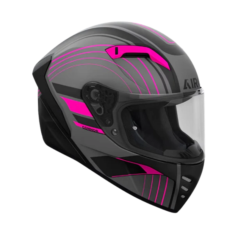 CASCO PARA MOTO AIROH CONNOR ACHIEVE ROSADO MATE - 2