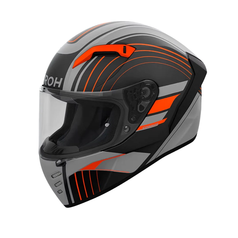 CASCO PARA MOTO AIROH CONNOR ACHIEVE NARANJO MATE - 1