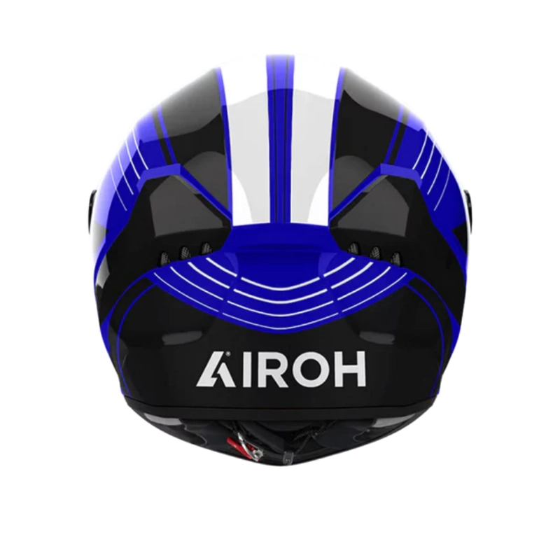CASCO AIROH CONNOR ACHIEVE AZUL BRILLO - 3
