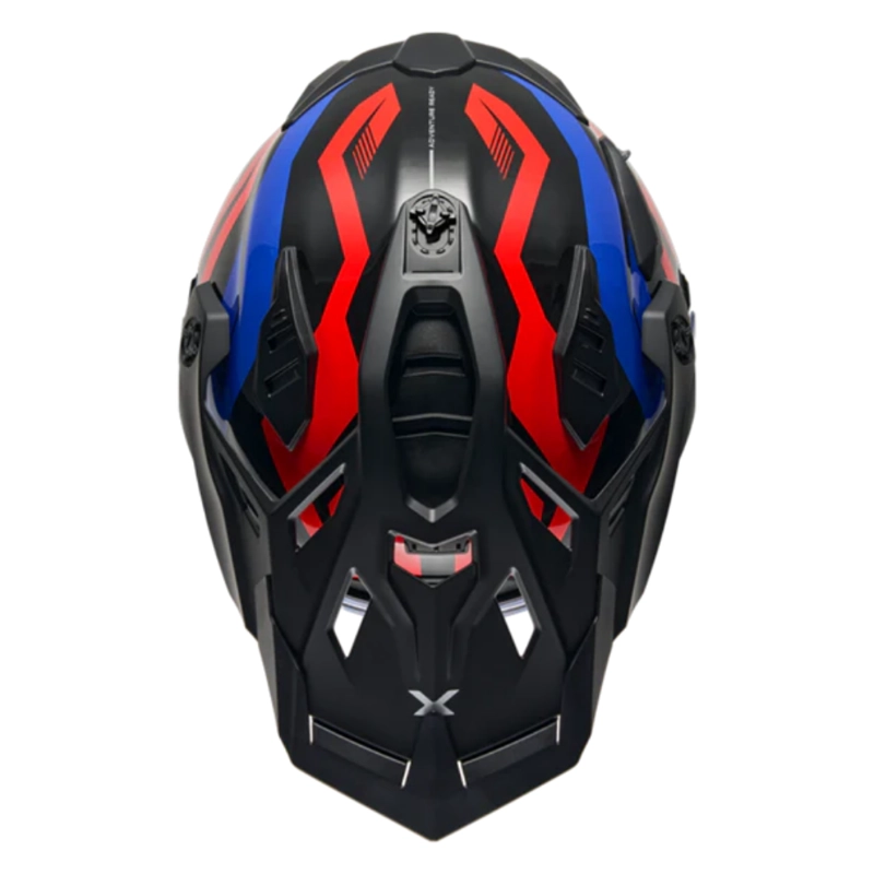 CASCO PARA MOTO NEXX X.WED3 FURKA RED.BLUE CARBONO - 4