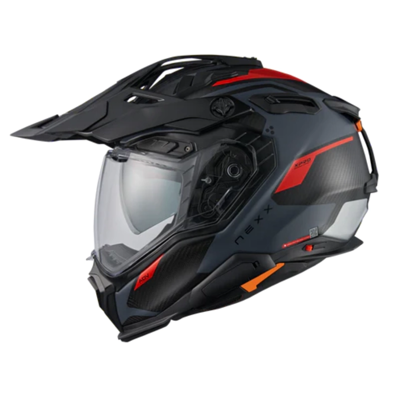CASCO PARA MOTO NEXX X.WED3 KEYO GREY.RED CARBONO - 3