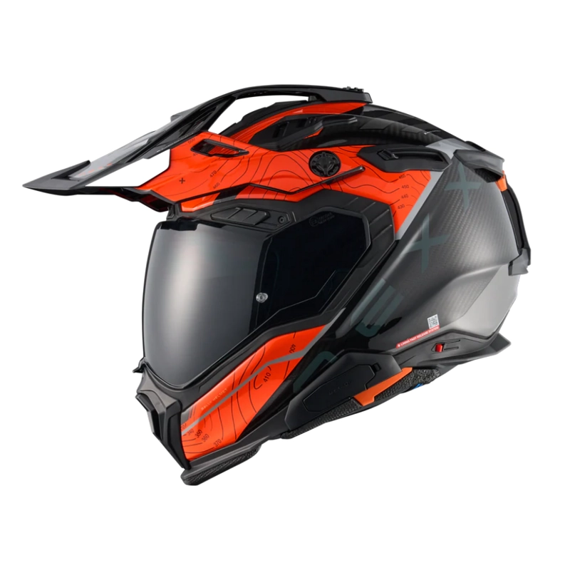 CASCO PARA MOTO NEXX X.WED3 FURKA ORANGE.GREY CARBONO - 2