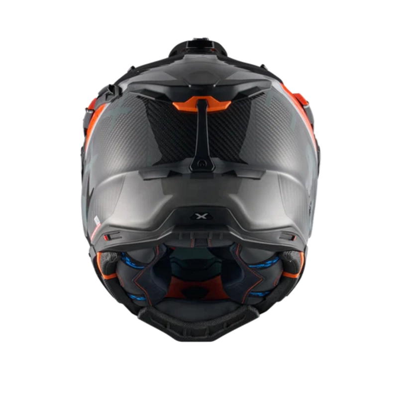CASCO PARA MOTO NEXX X.WED3 FURKA ORANGE.GREY CARBONO - 4