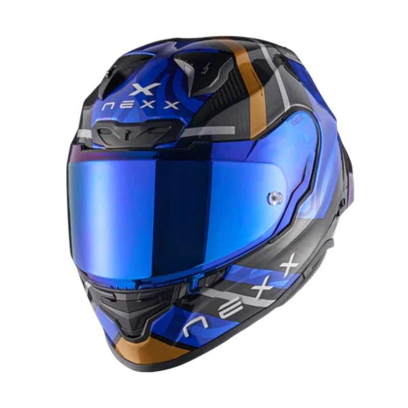 CASCO PARA MOTO NEXX X.R3R SWIRL DEEP BLUE - 1