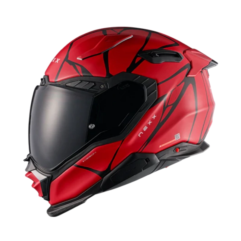 CASCO PARA MOTO NEXXX.WST3 B-SIDE RED.BLACK - 2