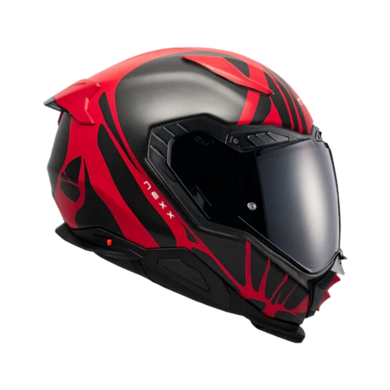 CASCO PARA MOTO NEXXX.WST3 B-SIDE RED.BLACK - 3