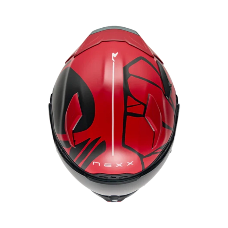 CASCO PARA MOTO NEXXX.WST3 B-SIDE RED.BLACK - 5