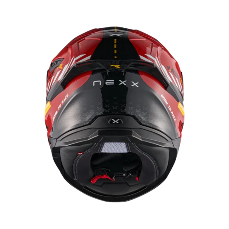 CASCO PARA MOTO NEXX Y.100R FADE RED.BLACK - 3