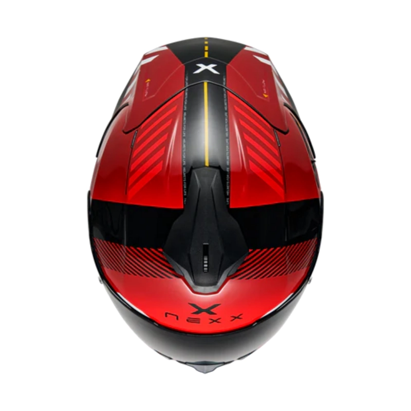CASCO PARA MOTO NEXX Y.100R FADE RED.BLACK - 4