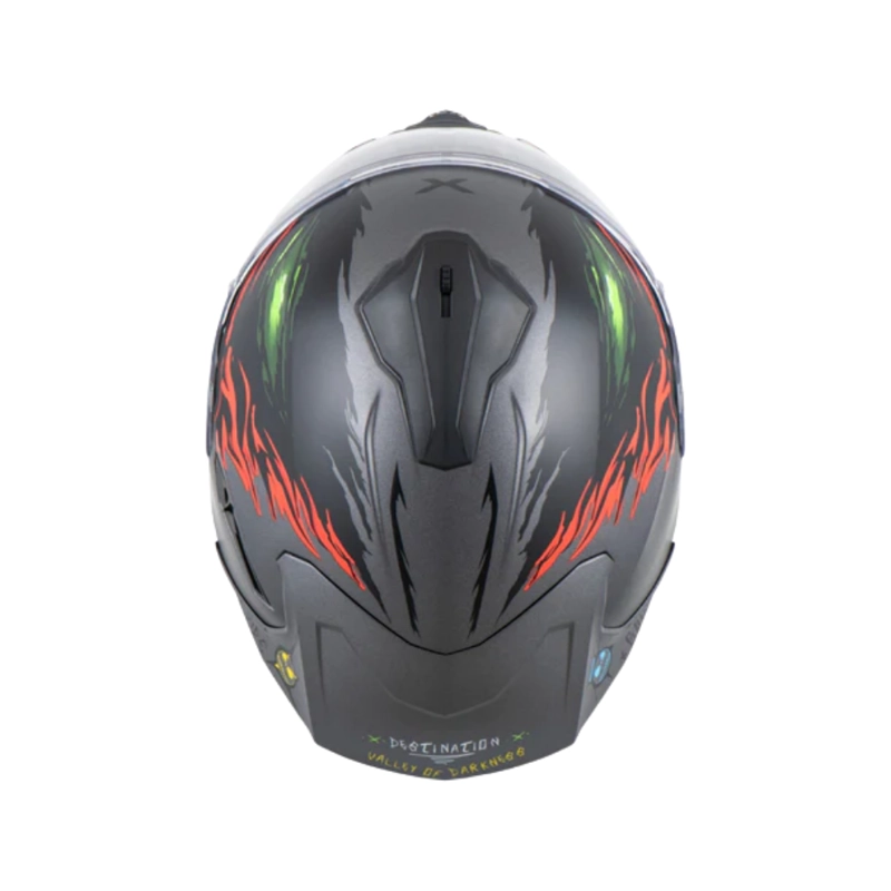 CASCO PARA MOTO NEXX Y.100R NIGHT RIDER TITANIUM - 3
