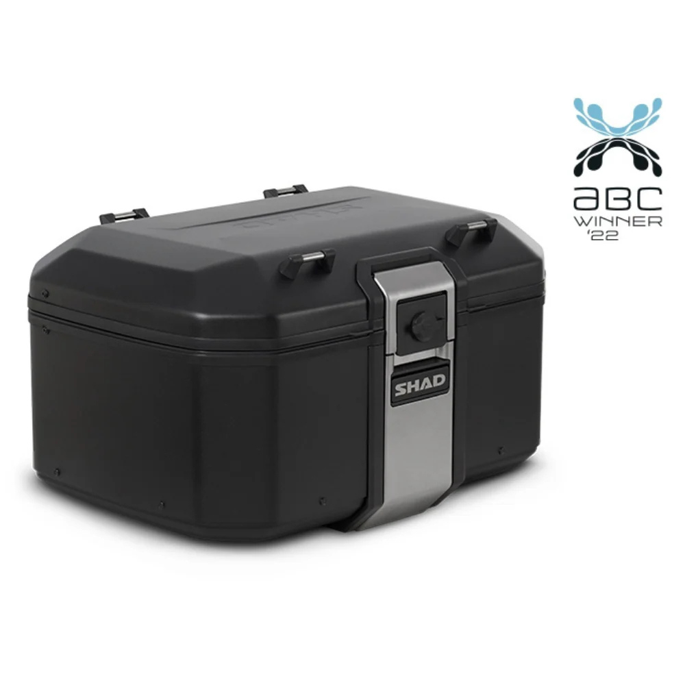 MALETA PARA MOTO SHAD TOPCASE TERRA TR55 BLACK EDITION 55 L - 1