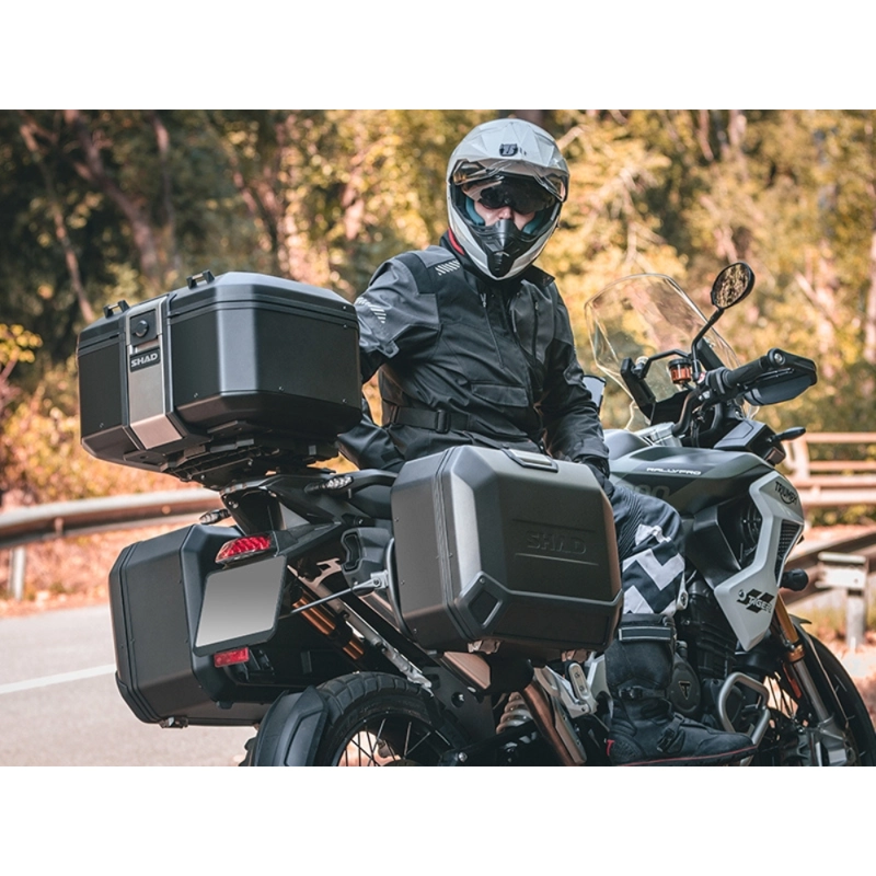 MALETA PARA MOTO SHAD TOPCASE TERRA TR55 BLACK EDITION 55 L - 8