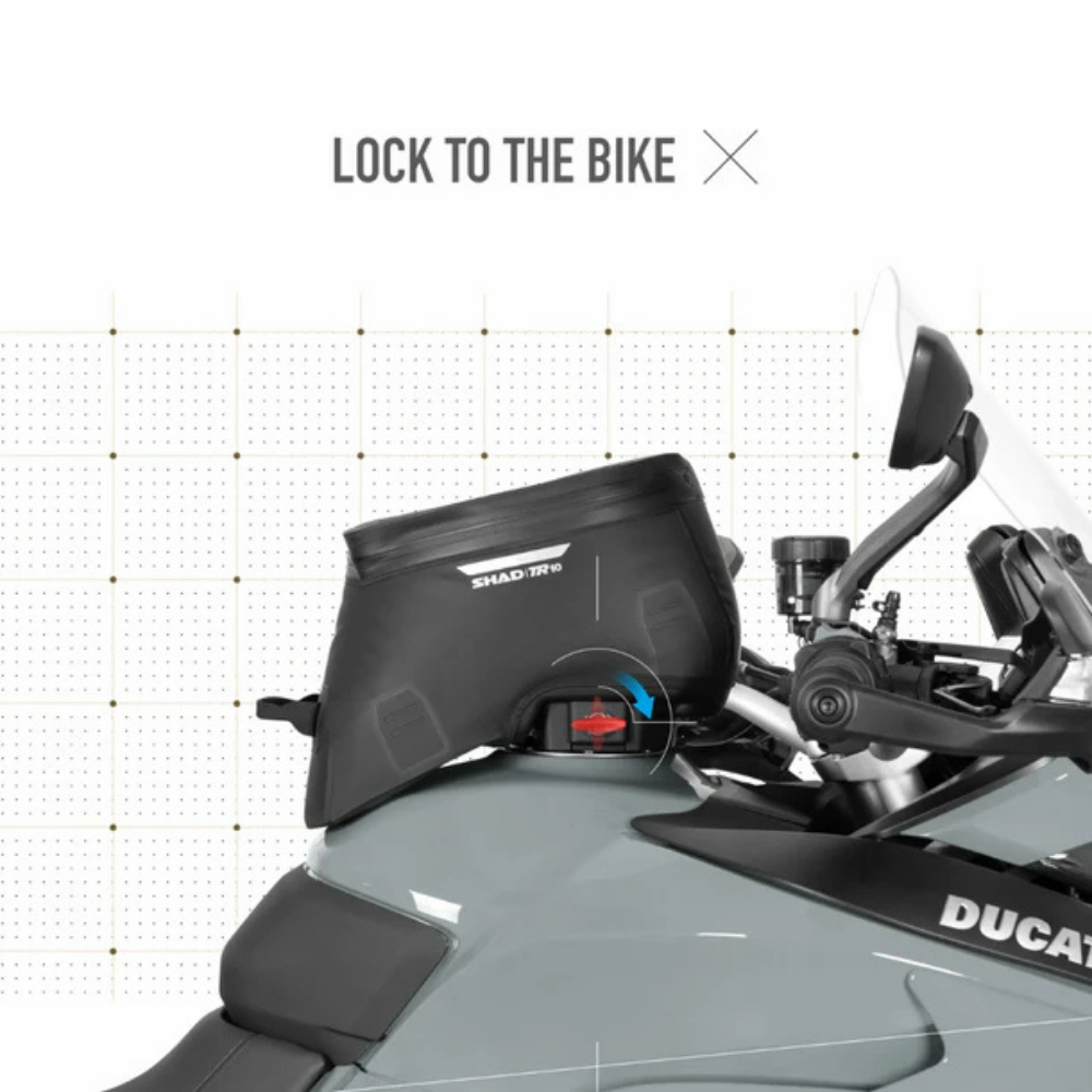 SHAD BOLSO ESTANQUE IMPERMEABLE CLICK SYSTEM TR10CL (X0TR10CL) - 2